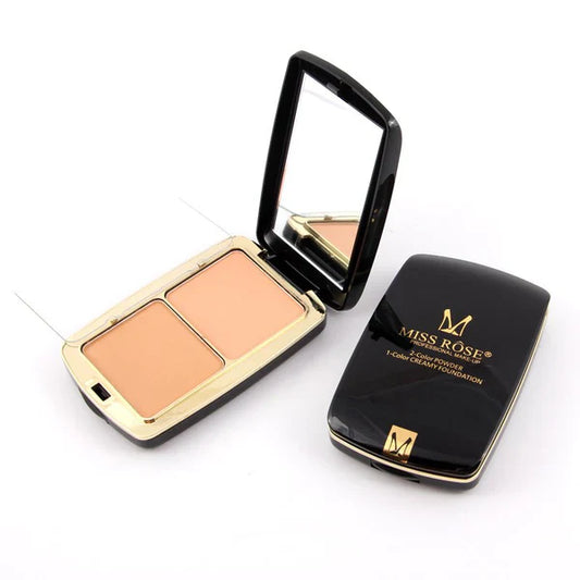 Miss Rose – 2-in-1 Compact Powder ميس روز – بودرة كومباكت 2 في 1