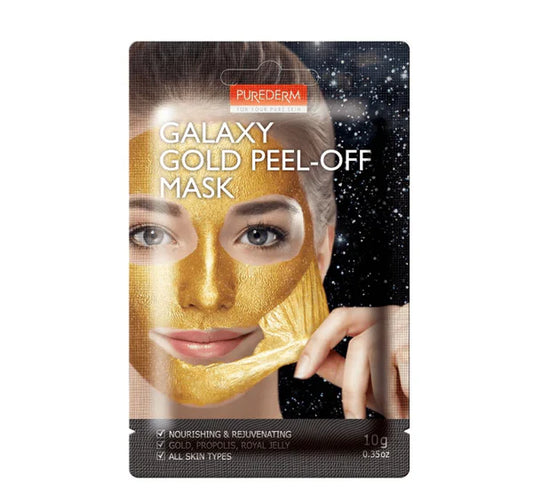 Purederm – Galaxy Gold Peel-Off Mask بيوردرم – قناع التقشير الذهبي